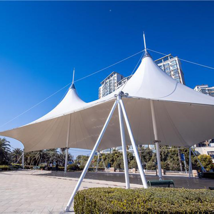 开封膜结构景观棚