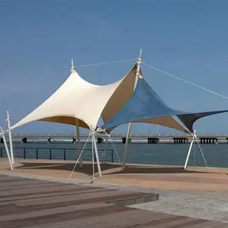 开封膜结构景观棚