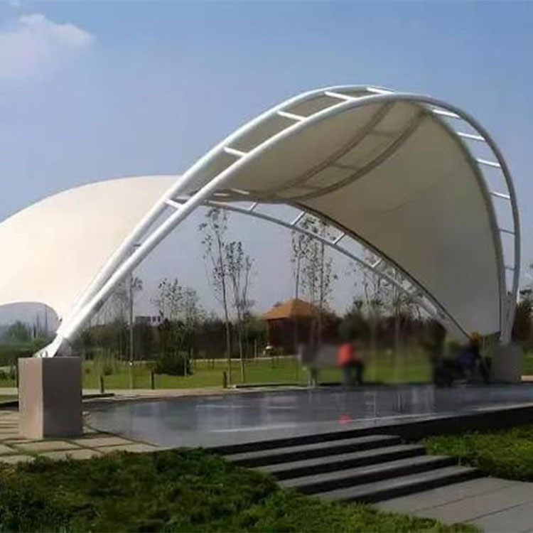 开封膜结构景观棚