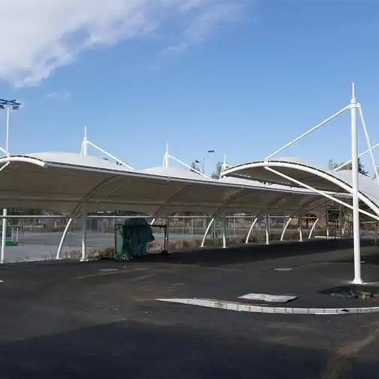 开封膜结构电动车棚