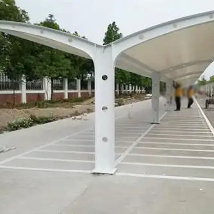 开封膜结构电动车棚