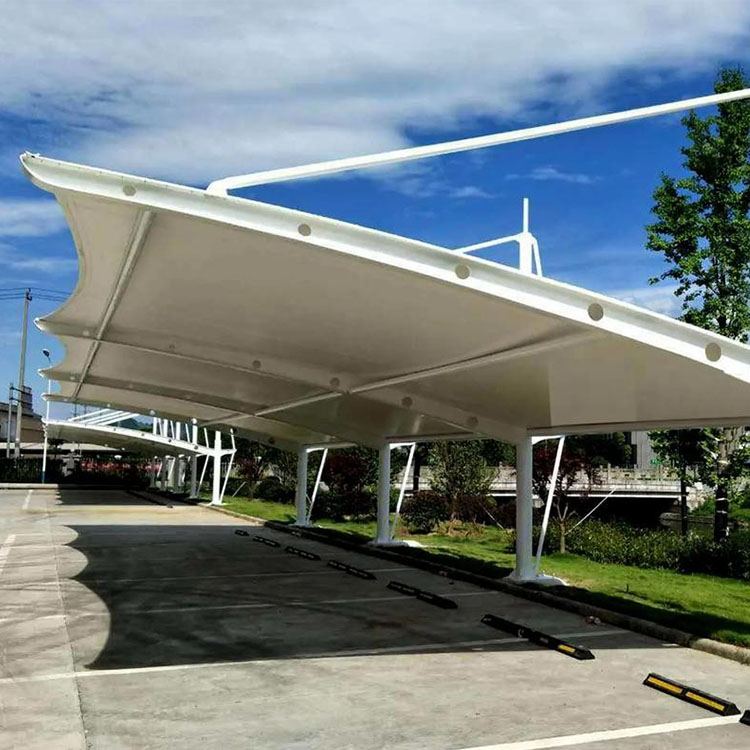 开封膜结构汽车棚