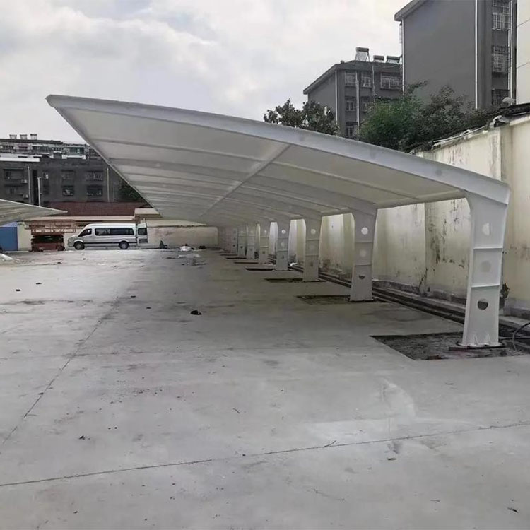 开封膜结构汽车棚