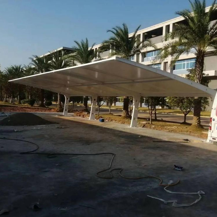 开封膜结构汽车棚